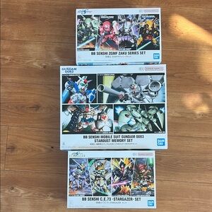 Bandai Namco Bundle Model Kits! Stargazer, S Destiny, and Gundam 0083